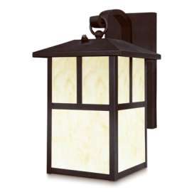1LGT BLK Wall Lantern