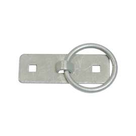 PLAYSTAR PS 1195 Mooring Ring, 3 in, Galvanized Steel