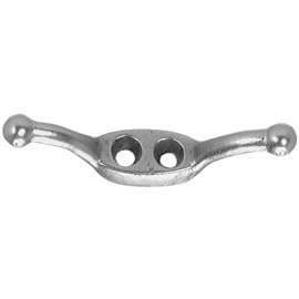 6" NI Plated Rope Cleat