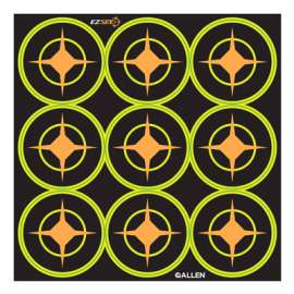 12PK 2" BLK Aiming Dot