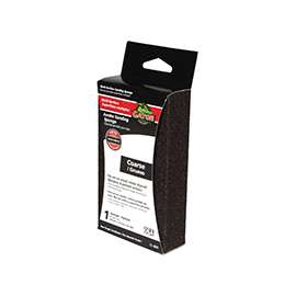 SANDING SPONGE 3X5X1IN COARSE