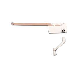 Prime-Line TH 23022 Window Operator, Left, Zinc, Enamel-Coated