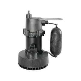 Little Giant 5.5-ASP Series 505700 Sump Pump, 115 V, 8.5 A FLA, 10.4 A Start, 1-1/4 in Outlet, 20 gpm