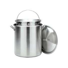 Bayou Classic 1200 Stock Pot, 120 qt Capacity, Aluminum