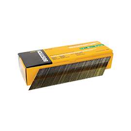 Bostitch DA-1540 Finish Nail, 2-1/2 in L, 15 Gauge, Steel, Coated, Smooth Shank