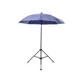 Heavy Duty Umbrella, 6 1/2 ft H, Blue, Vinyl