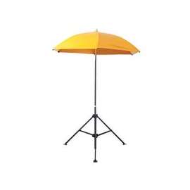 Heavy Duty Umbrella, 6 1/2 ft H, Yellow, Vinyl