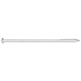 10PK 7x5/16 WHT Screw