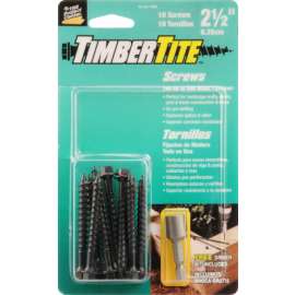 10PK 2-1/2x1/4EXT Screw