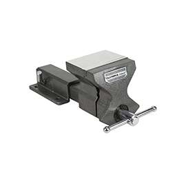 Olympia Tools 38-652 Hitch Vise, 5.7 in Jaw Opening, 6 in W Jaw, 4-1/2 in D Throat, Cast Iron