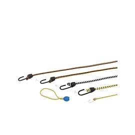 KEEPER 06320-10 Bungee Cord, Rubber, Steel End