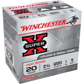 25RND 20GA 2-3/4#5 Ammo