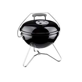 Weber Smokey Joe 40020 Premium Charcoal Grill, 147 sq-in Primary Cooking Surface, Black