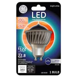 GE5.5W WHT MR16FLD Bulb