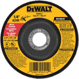 5PK 4.5" HD Grind Wheel