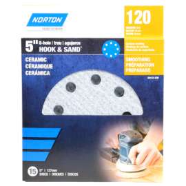15PK 5" 120G 8Hole Disc