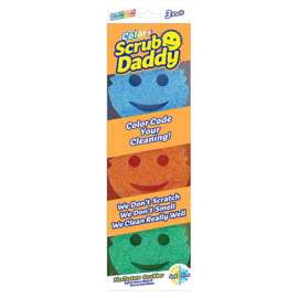 Scrub 3PK Colors Sponge