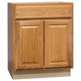 27x34.5Oak Base Cabinet