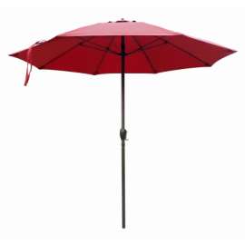 FS 9' RED ALU Umbrella