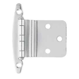 2PK 3/8"CHR Inset Hinge