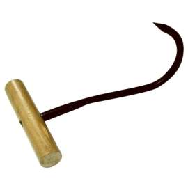 9" BLK MTL Hay Hook