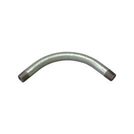 Halex 64110 Rigid Elbow, 90 deg Angle, 1 in, Steel, Galvanized