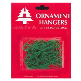 75CT GRN Ornament Hook