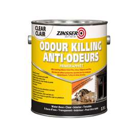 RUST-OLEUM 316872 Odor Killing Primer, Clear, White, 3.78 L