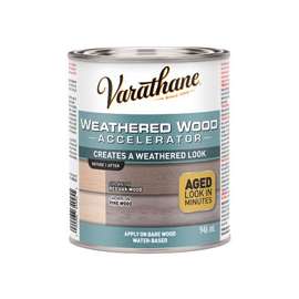 VARATHANE 317176 Wood Accelerator, Gray, Liquid, 946 mL
