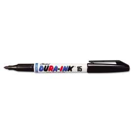 Dura-Ink 15 Marker 96023, Fine Bullet Tip, Black