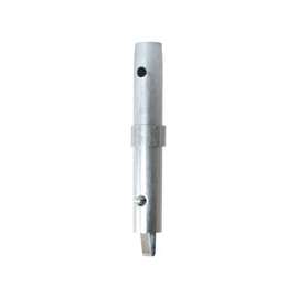 METALTECH M-MLC1S Coupling Pin and Spring Lock, Steel, Galvanized