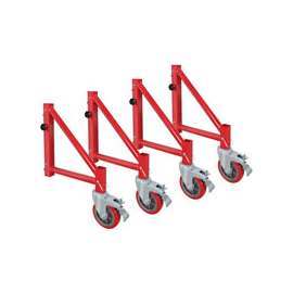 METALTECH I-BMSO4 Outrigger Set, Plastic/Steel, Red Enamel