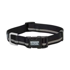 MED BLK Reflect Collar
