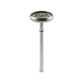Prime-Line GD52113 Door Roller, 1-7/8 in Dia Roller, 7/16 in W Roller, Steel