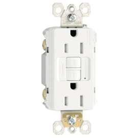 15A WHT Self Test GFCI