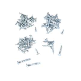 ProSource JL82101 Wood Screw Set, Zinc Plated, 95-Piece