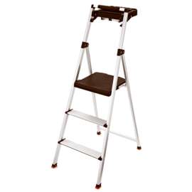 3 Step ALU Stool/Tray