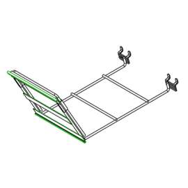 2PC 4' ADJ Sign Holder