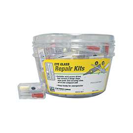 HY-KO KB223-BKT Eyeglass Repair Kit, Plastic