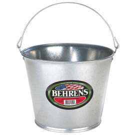 5QT Galv STL Pail