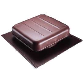 SQ BLK ALU Roof Vent