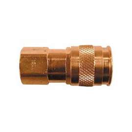 Coilflow U Series Automatic Universal Couplers, 1/4 in (NPT) F