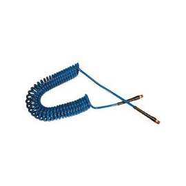 Flexcoil Polyurethane Self-Storing Air Hoses, 1.08 lb @ 1 ft, 3/8 in O.D.