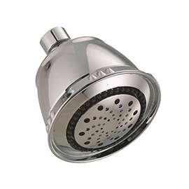 DELTA 75566SN Traditional Shower Head, 1/2 in IPS, Brushed Nickel