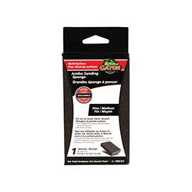 Gator 7309-012 Sanding Sponge, 5 in L, 3 in W, Fine, Medium, Aluminum Oxide Abrasive