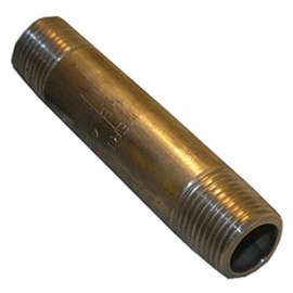 3/8x2 SS Pipe Nipple