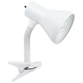 10.25" WHT Clip Lamp
