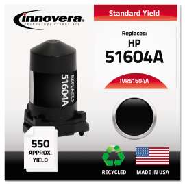Remanufactured 51604A (51604A) Ink, Black