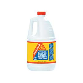 SikaLatex R 187782 Bonding Additive, Liquid, Milky White, 1 gal Jug