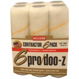6PK 3/8" Dooz RollCover